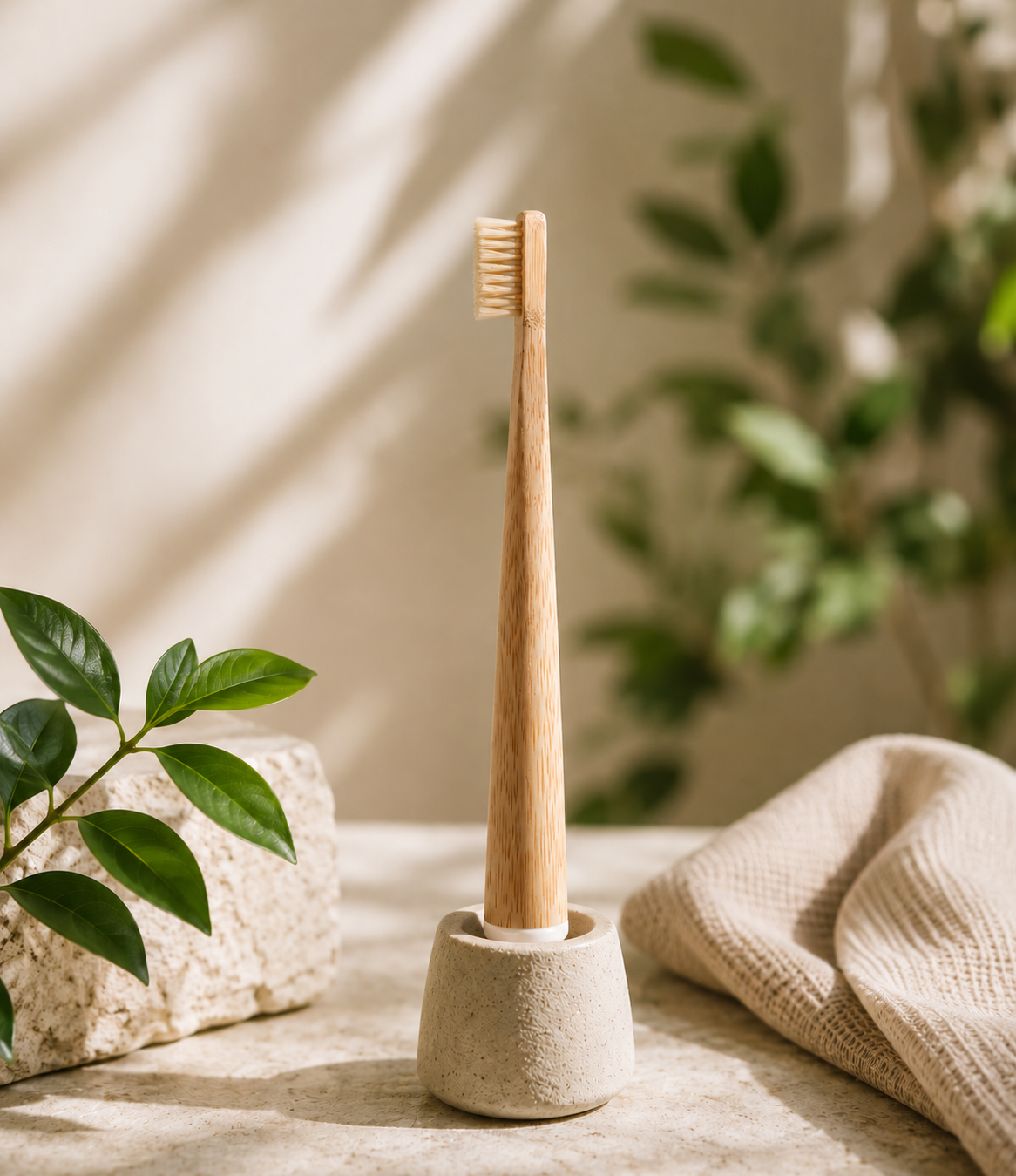 Brosse à dents en fibre de bambou