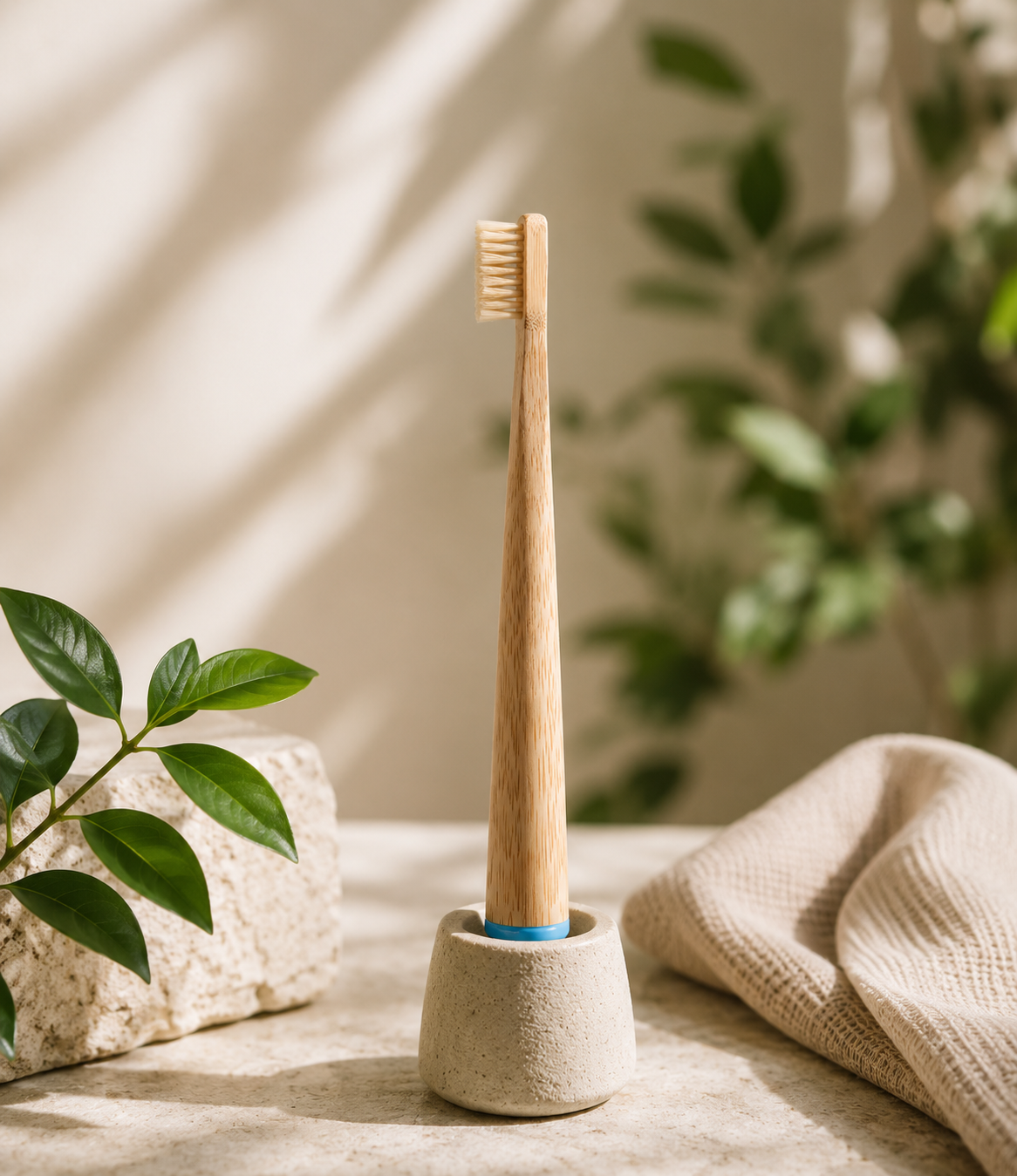 Brosse à dents en fibre de bambou