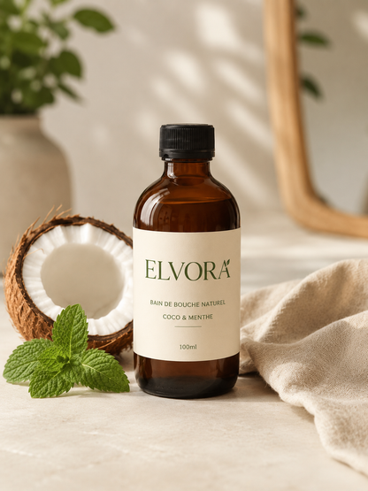 Bain de bouche noix de coco & menthe